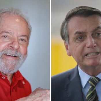 Genial/Quaest: Lula tem 45% das intenções de voto em 1º turno e Bolsonaro, 23% 