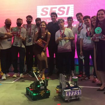 Sesi Canaã vence torneio de robótica no Congresso Brasileiro de Inovação 