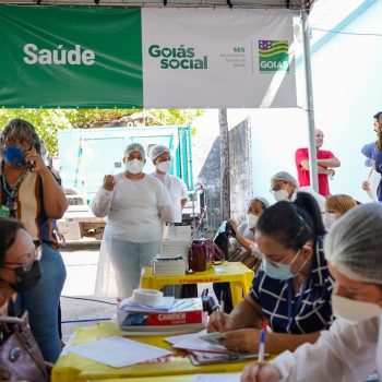 Saúde leva serviços no 'Goiás Social' para a população da cidade de Goiás 