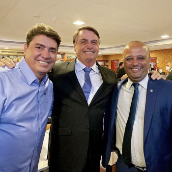 Nas redes socias, Wilder posta foto ao lado do presidente e Major Vitor Hugo e afirma: "Bolsonaro e sua chapa em Goiás"  