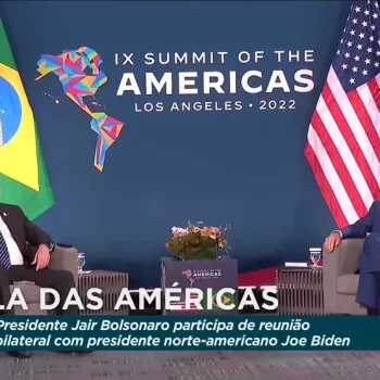 Bolsonaro diz estar "maravilhado" com Biden 