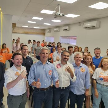 Leonardo Rizzo e Felipe D’Avila apresentam propostas do Novo a empresários de Goiânia e Anápolis 